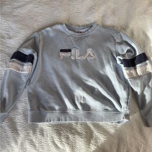 FILA Sky Blue Crewneck Sweatshirt